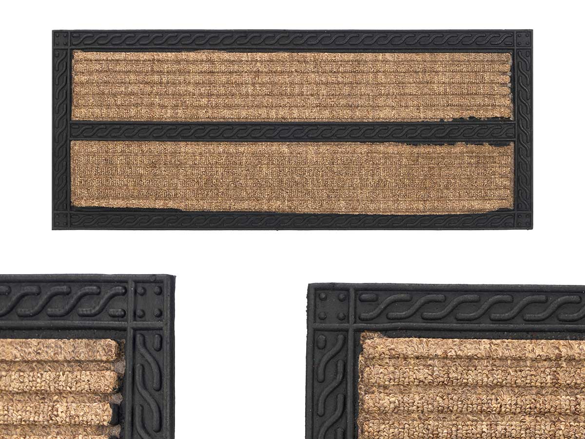 Paillasson brun 25x60cm