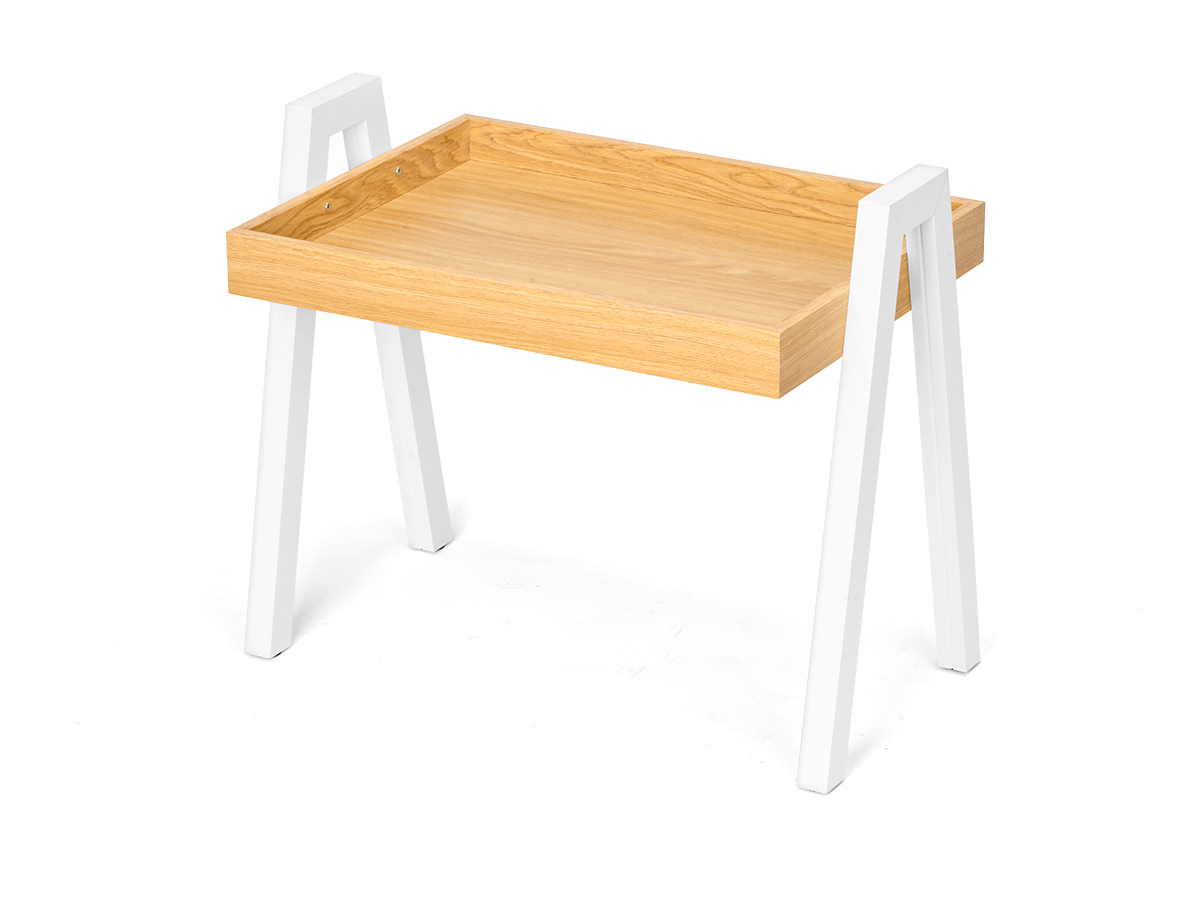 Table auxiliaire pieds blancs – Image 2