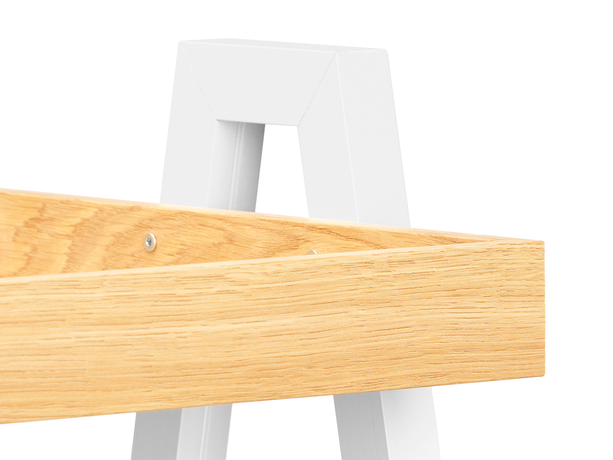 Table auxiliaire pieds blancs – Image 4