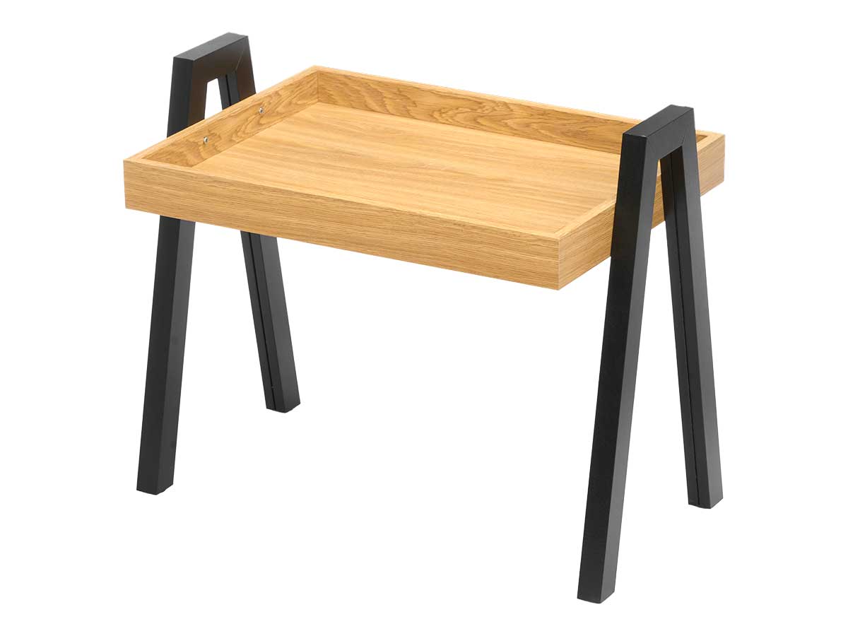 Tavolo ausiliare piedi neri - immagine 2