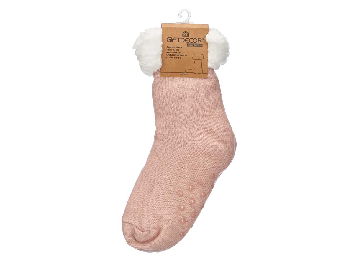 Calza termica adulto rosa chiaro - immagine 3