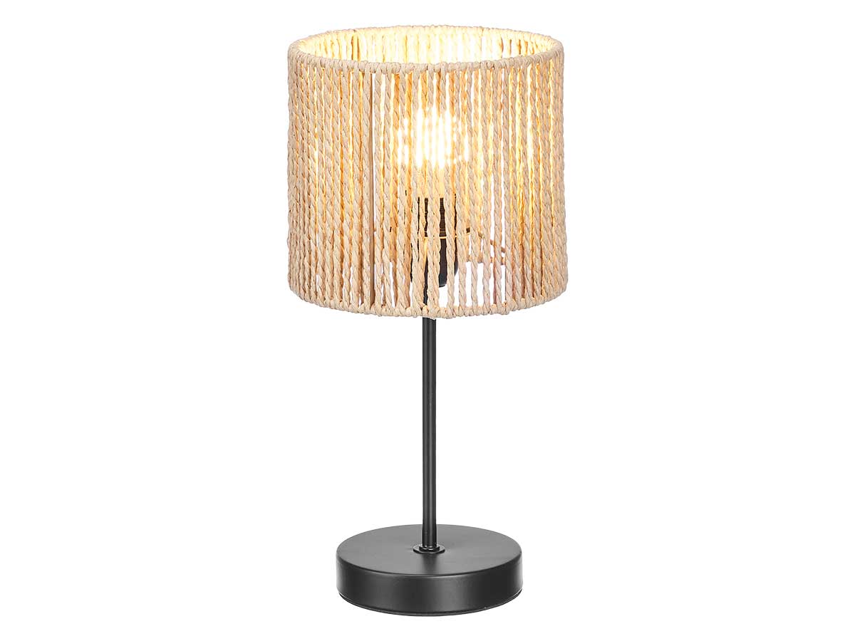 Lampe de table cylindre corde – Image 2