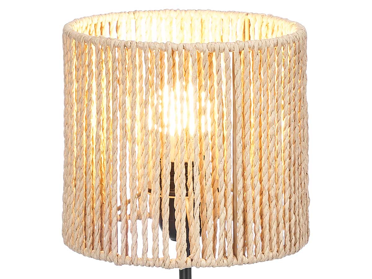 Lampe de table cylindre corde – Image 5