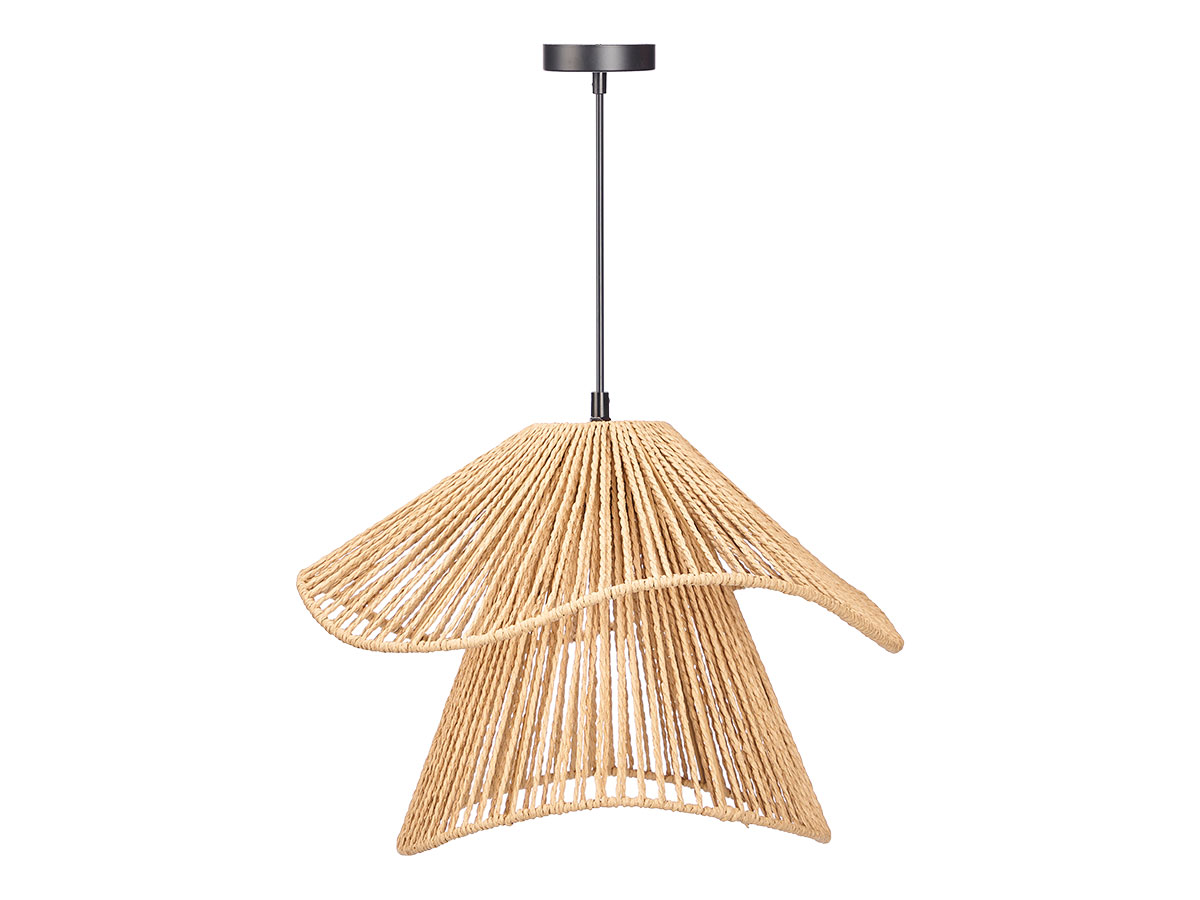 Lampe de plafond 40cm double corde – Image 2