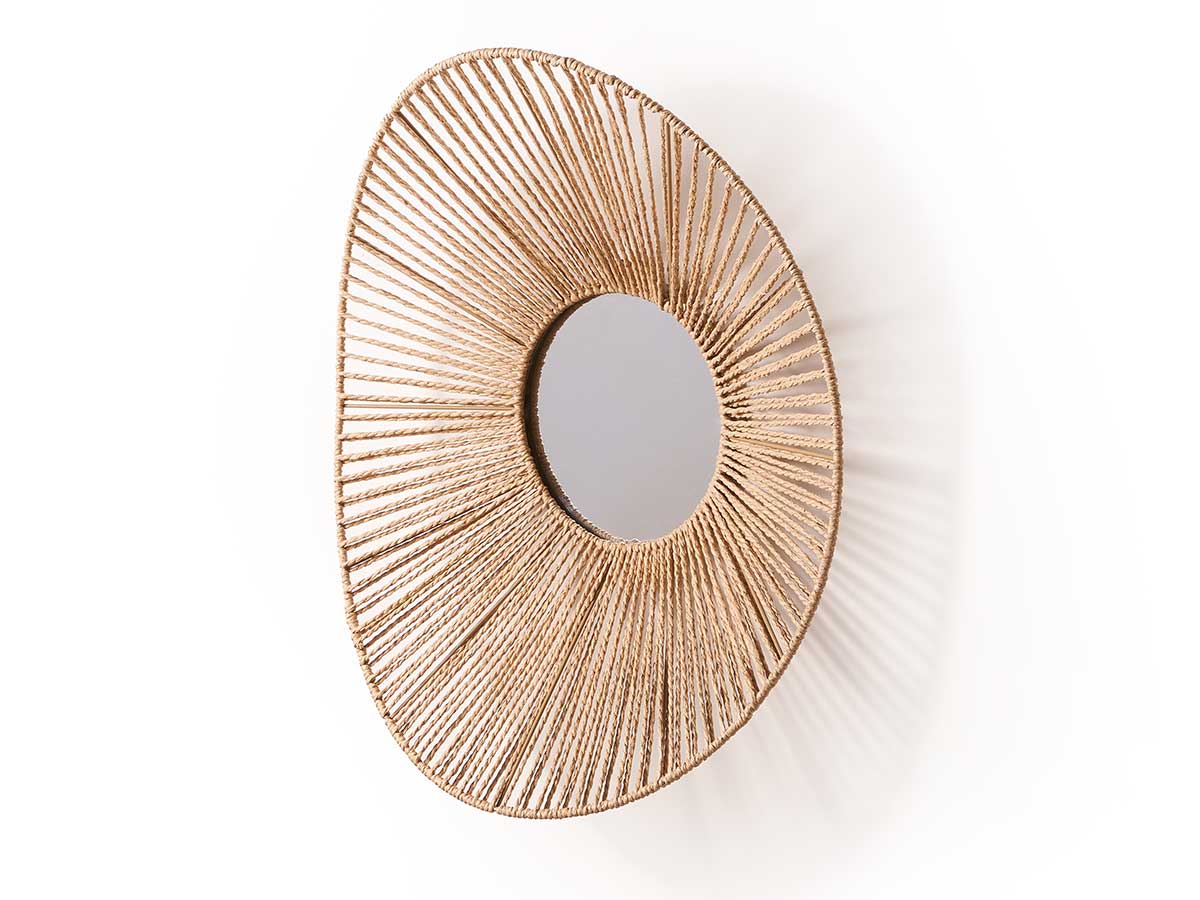 Sppecchio 55cm volo ovale corda - immagine 2