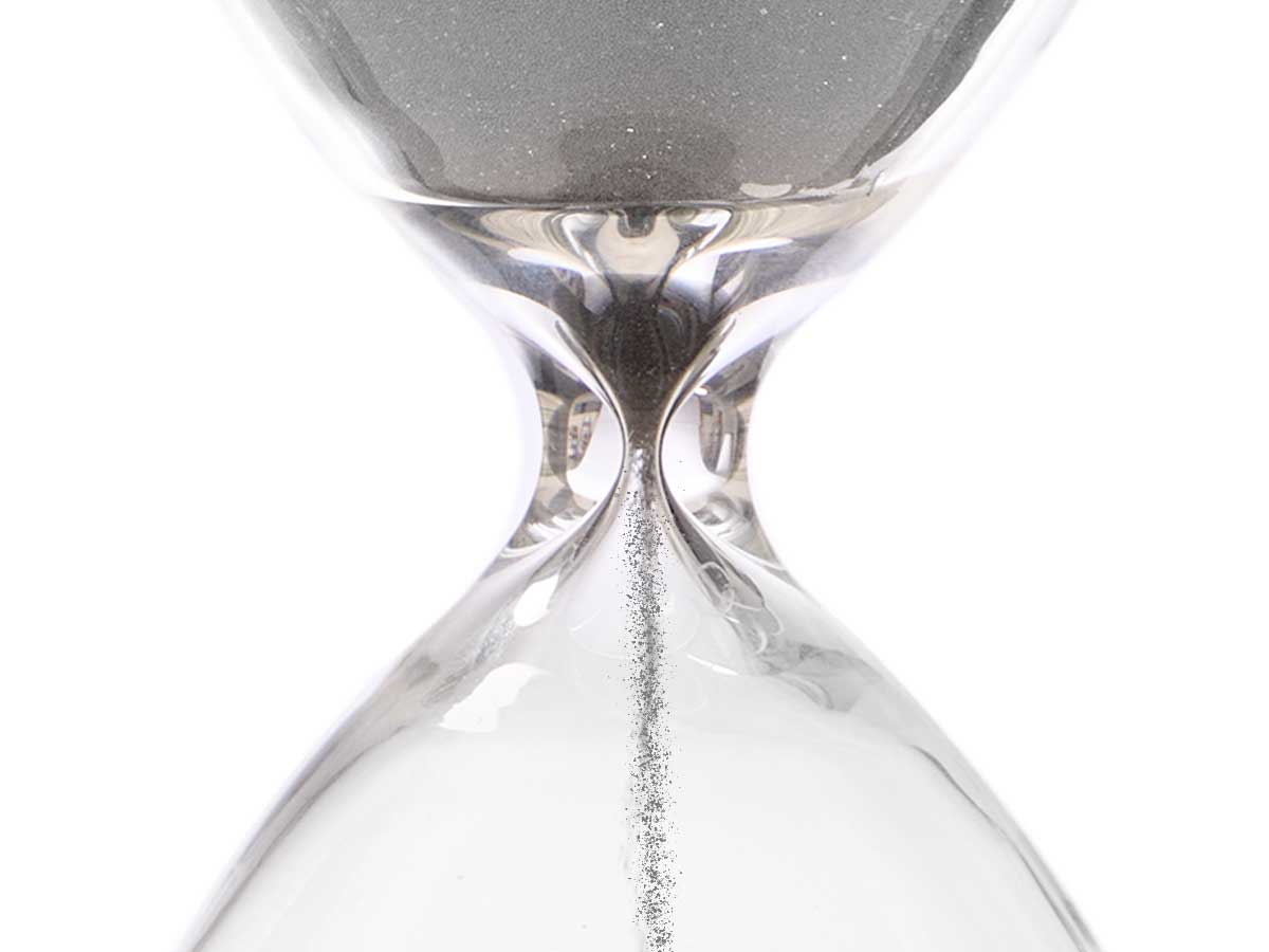 Orologio sabbia 15cm ass 3 col neutro 15 min aprox - immagine 4