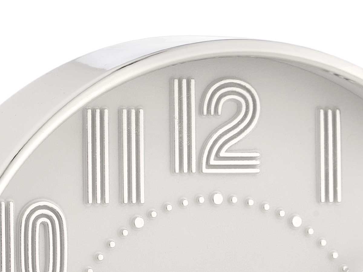 Round clock 20 cm striped numbers assorted 2 - Image 3