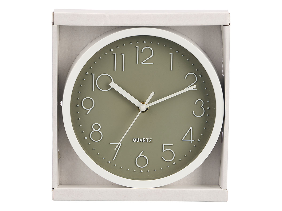 Round clock 20cm simple assorted 2 - Image 3