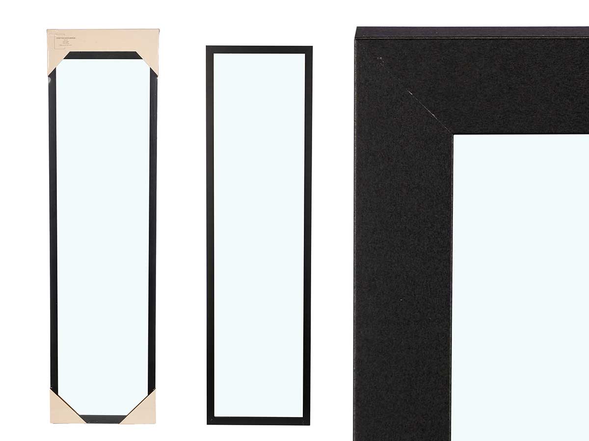 Espelho de porta bambu 30x120cm