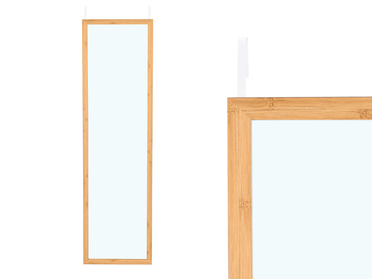 Espelho de porta bambu 30x120cm - Image 2