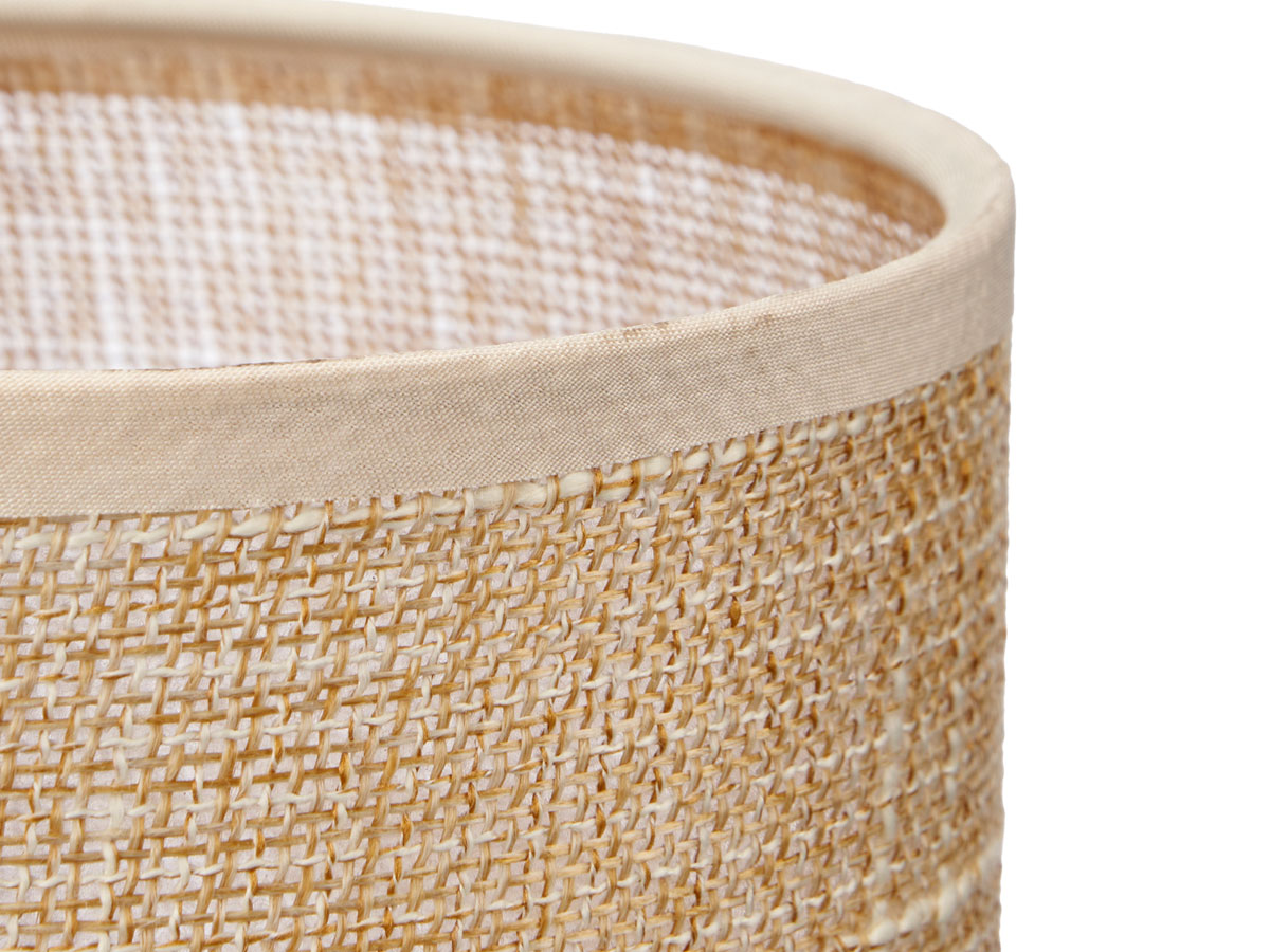 Lampe de table ronde effet bois – Image 4