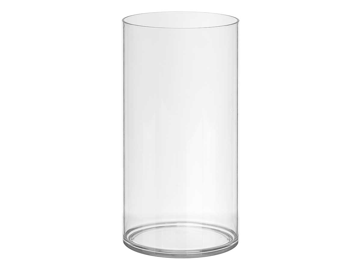 Vaso cilindrico acrilico aparenza 15x30cm - immagine 2
