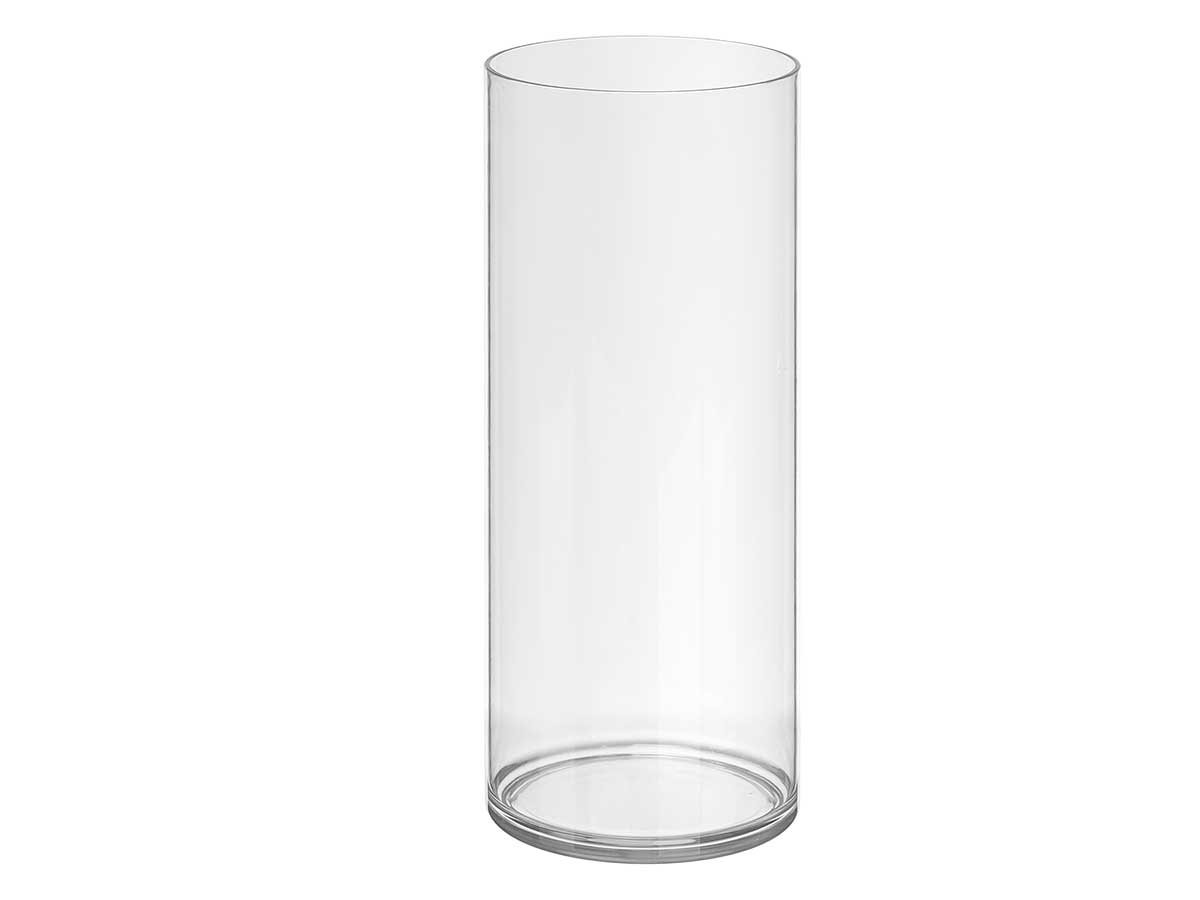 Vaso cilindrico acrilico aparenza 12x30cm - immagine 2