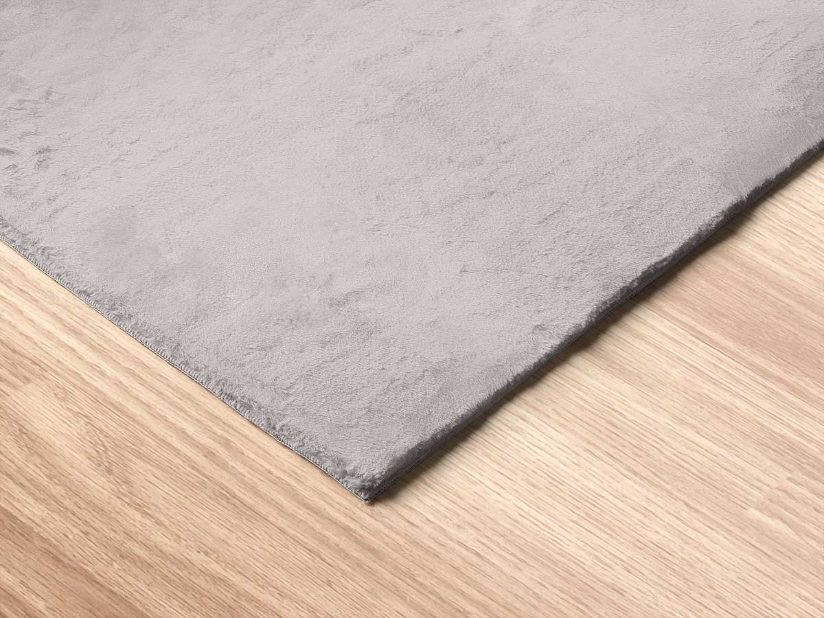 Tapis soft gris clair 80x140cm – Image 4