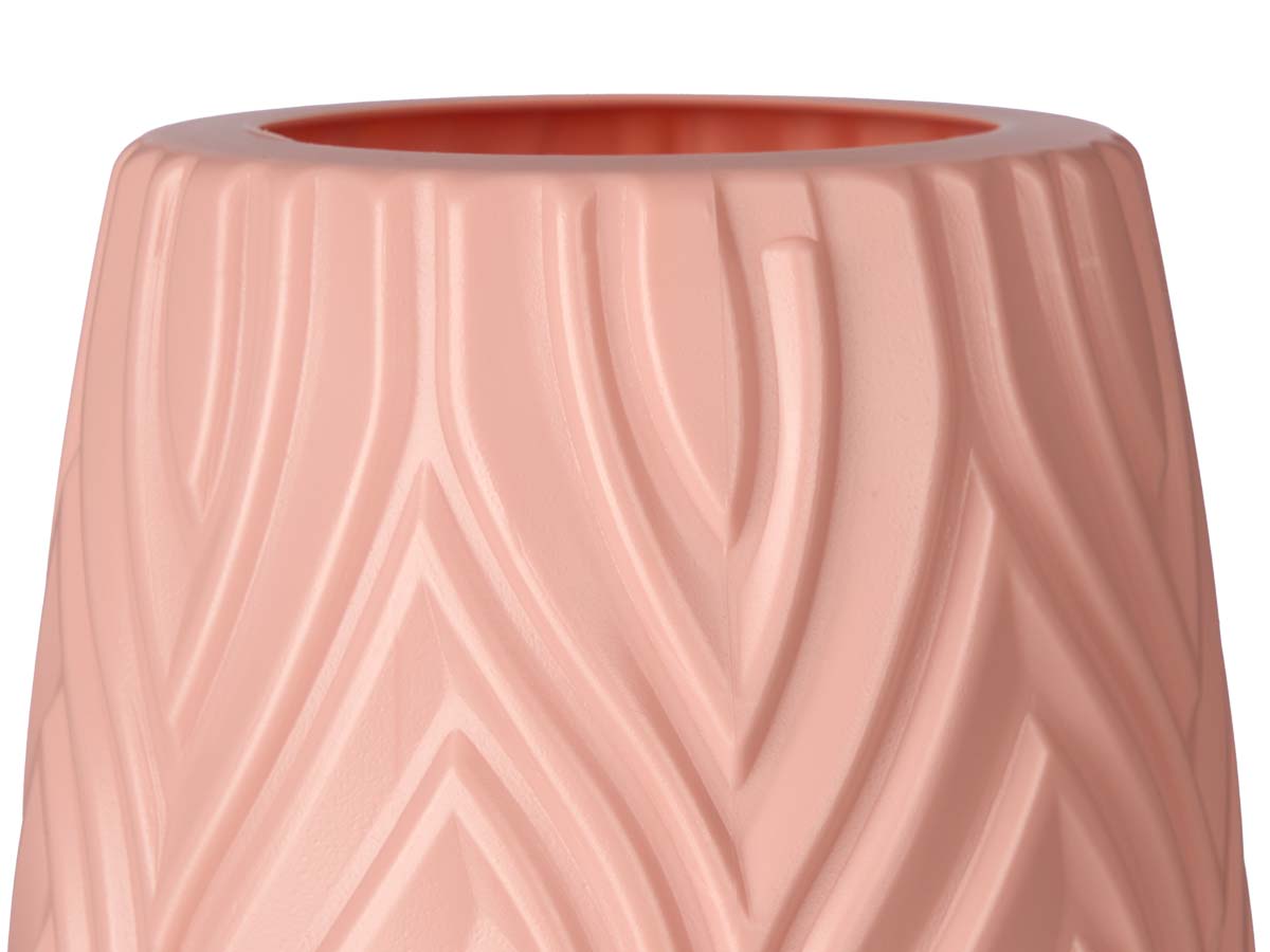 Vase ovale relief assort 3 couleurs – Image 3