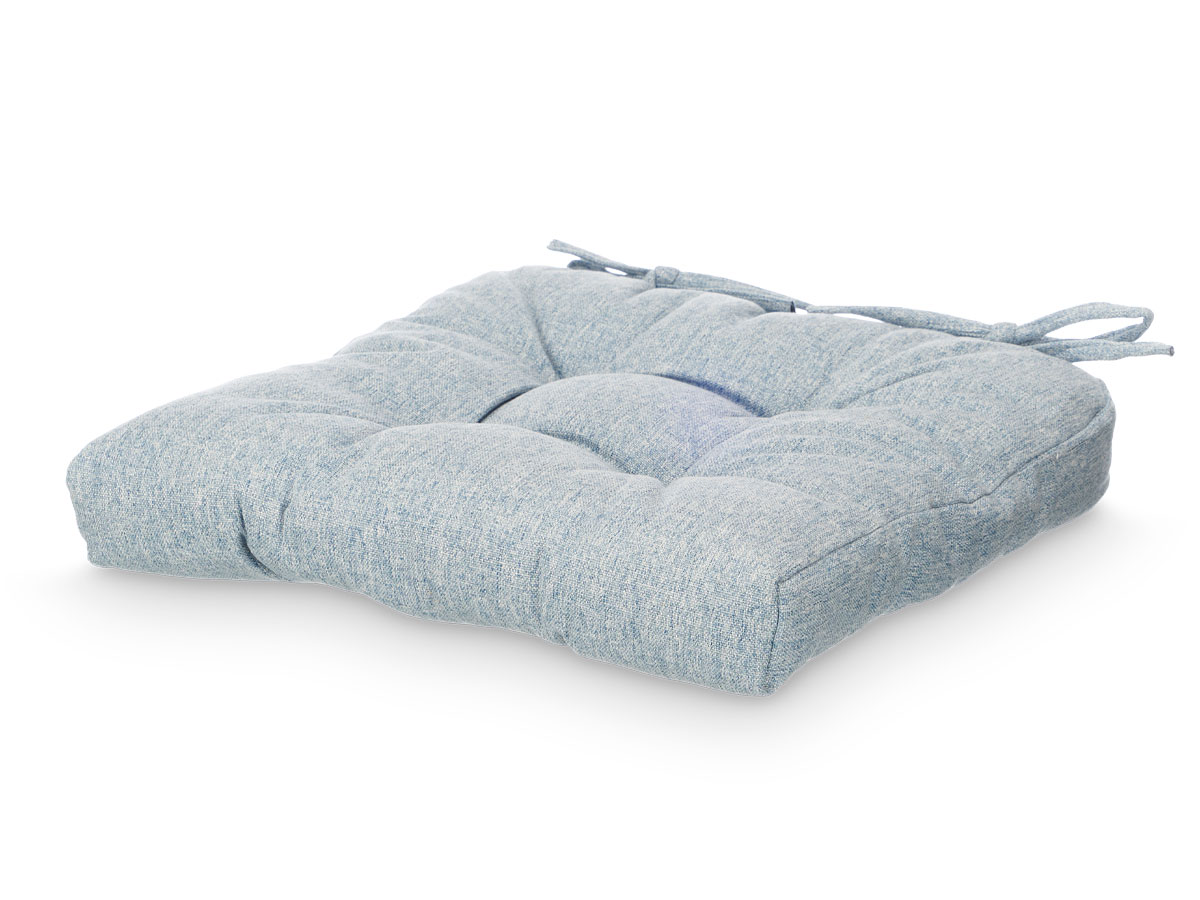 Set 2 chair pillows blue 40x40cm - Image 2