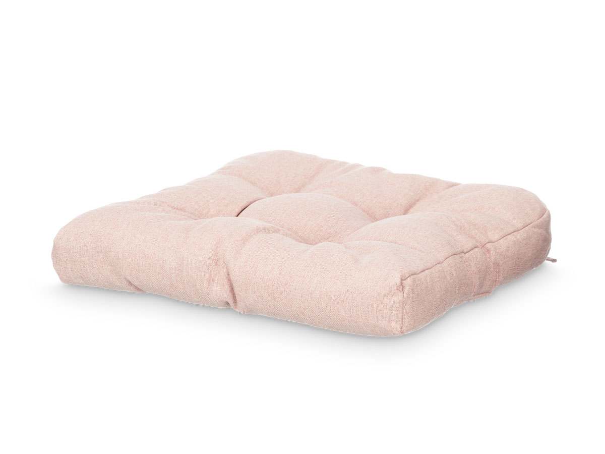 Set 2 cuscini sedia rosa 40x40cm - immagine 2