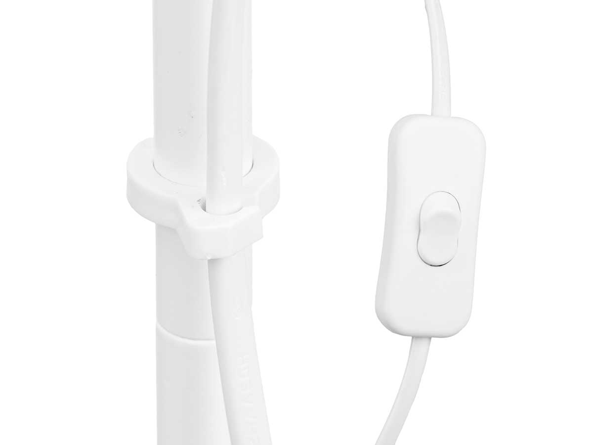 Lampada da terra bianca - immagine 4