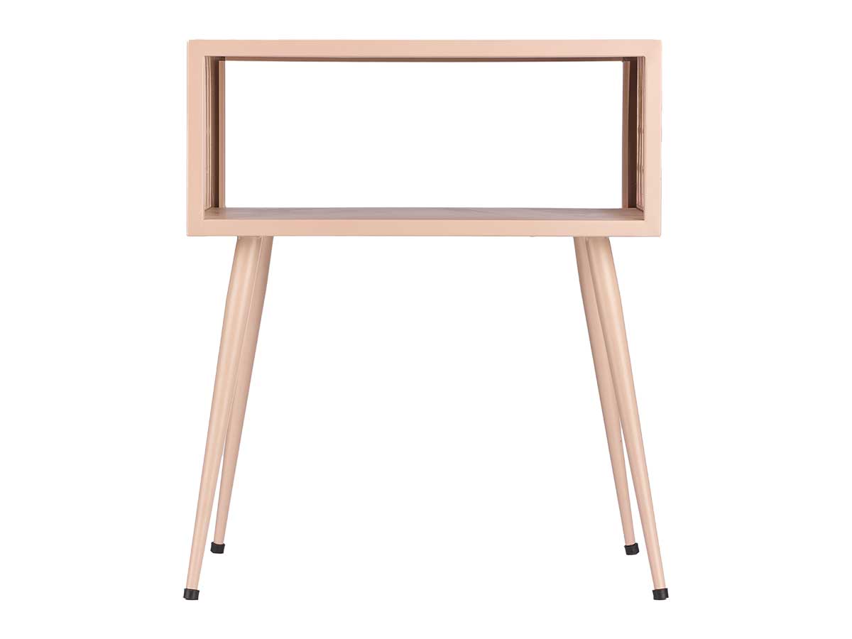 Nude color rectangular side table - Image 3