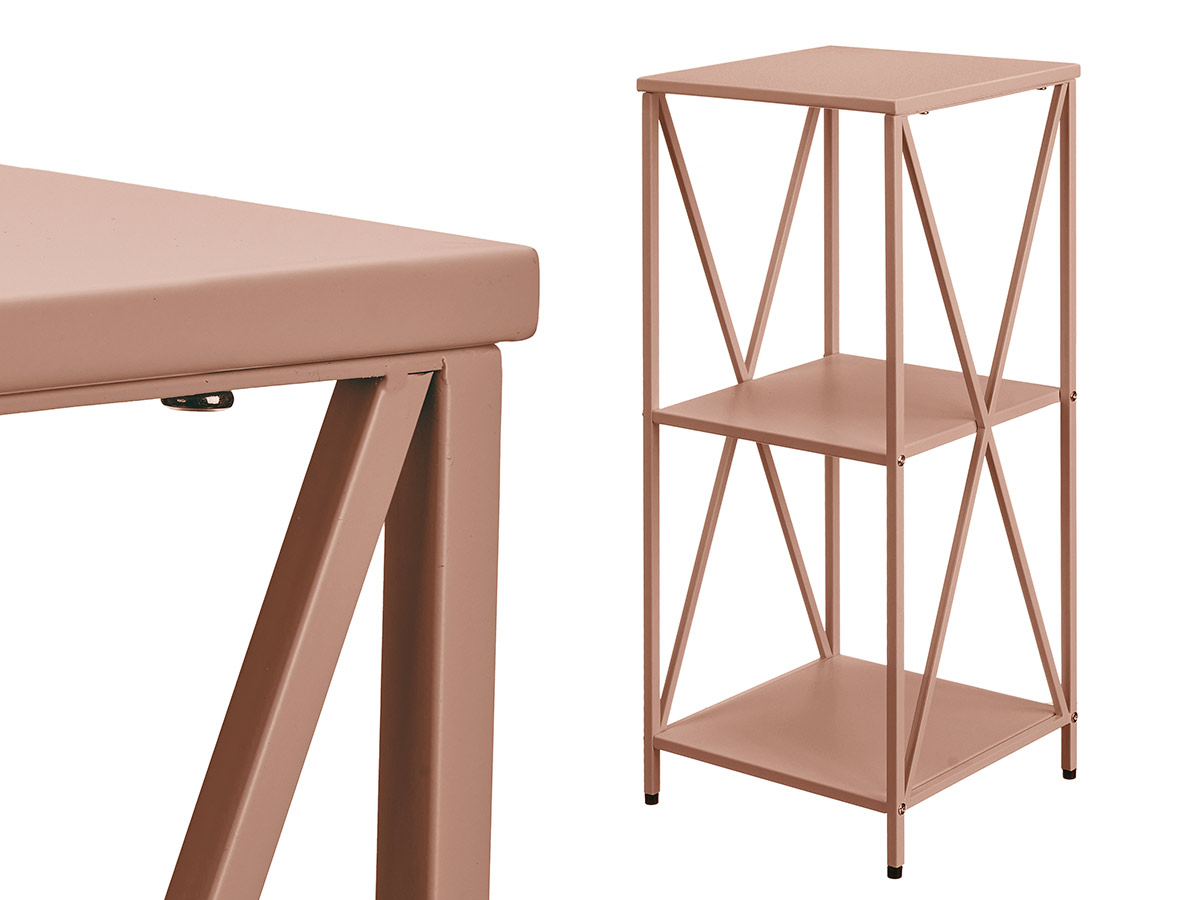 étagère 3 niveaux nude