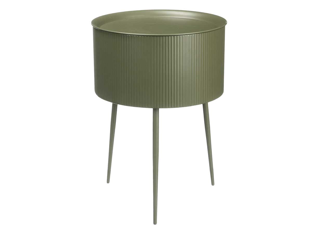 Round side table green base - Image 2
