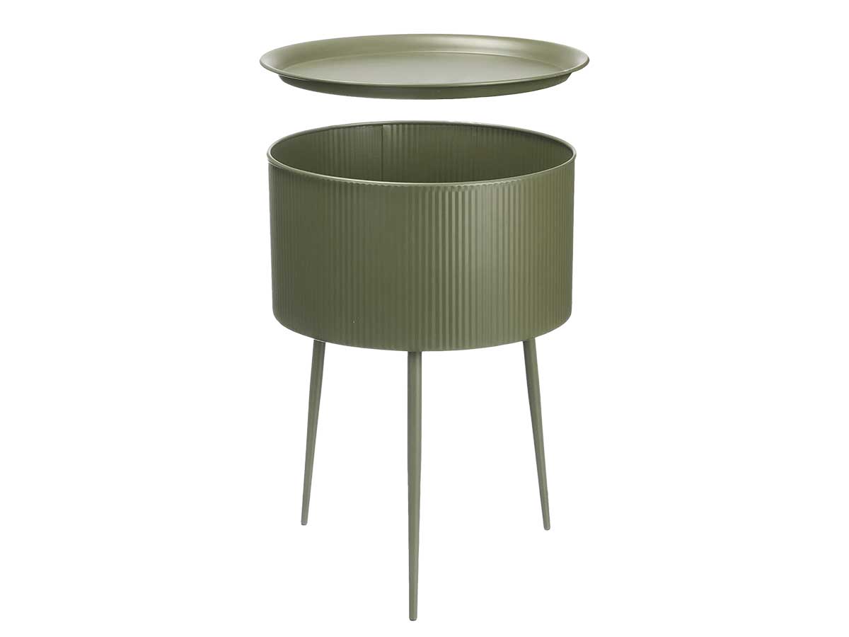 Round side table green base - Image 3