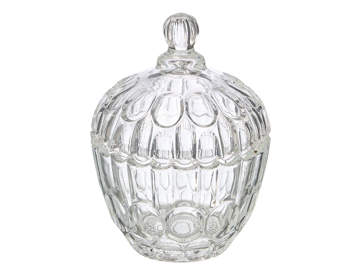 Bonbonnière en verre 10x11,5cm – Image 2