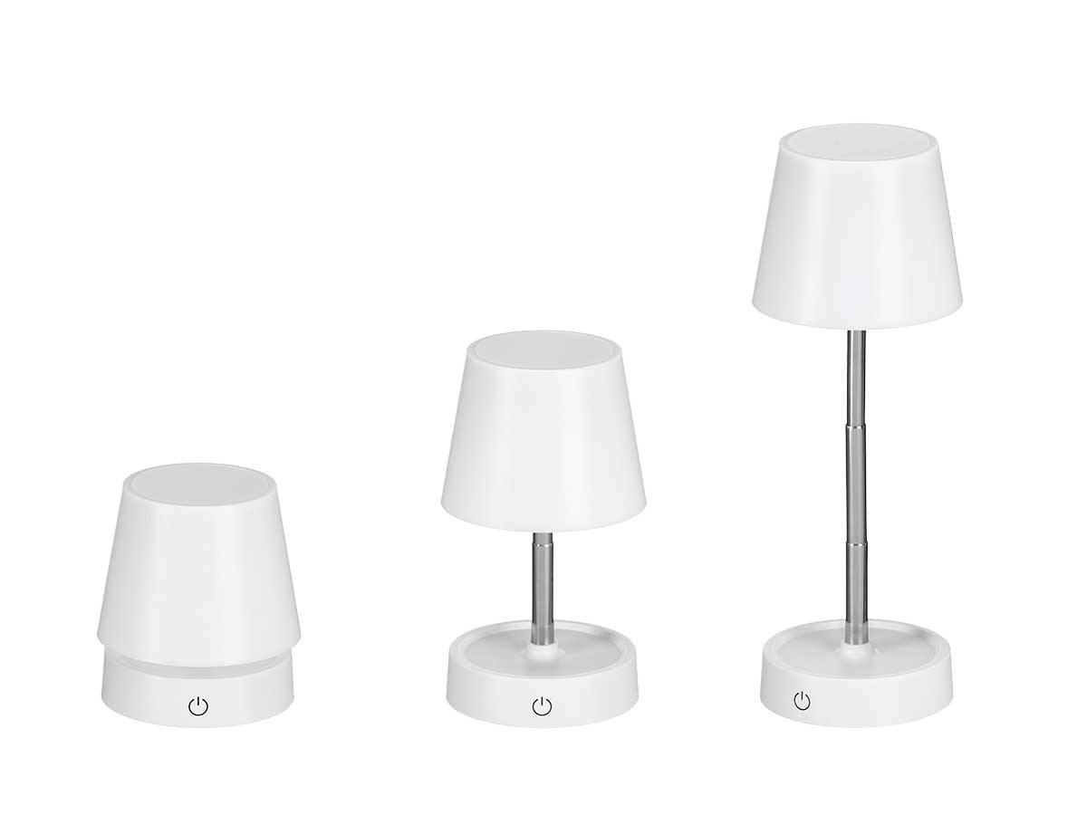 Lampe table telescopique blanche – Image 4