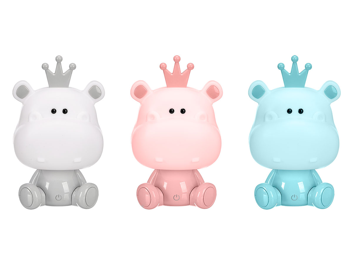 Children night light hypopotamo asrt 3 color - Image 2