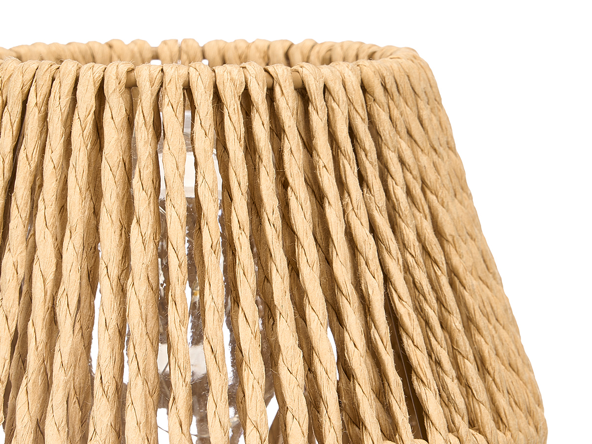 Lampada da tavolo rotonda corda ass 5 display. si - immagine 4