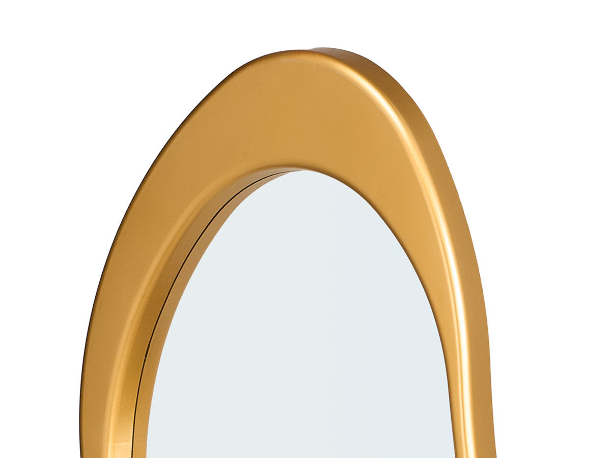 Specchio plastica sagomato oro 120cm - immagine 4
