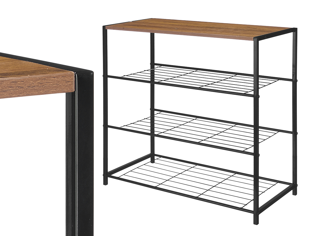 étagère a chaussures avec 4 étagères