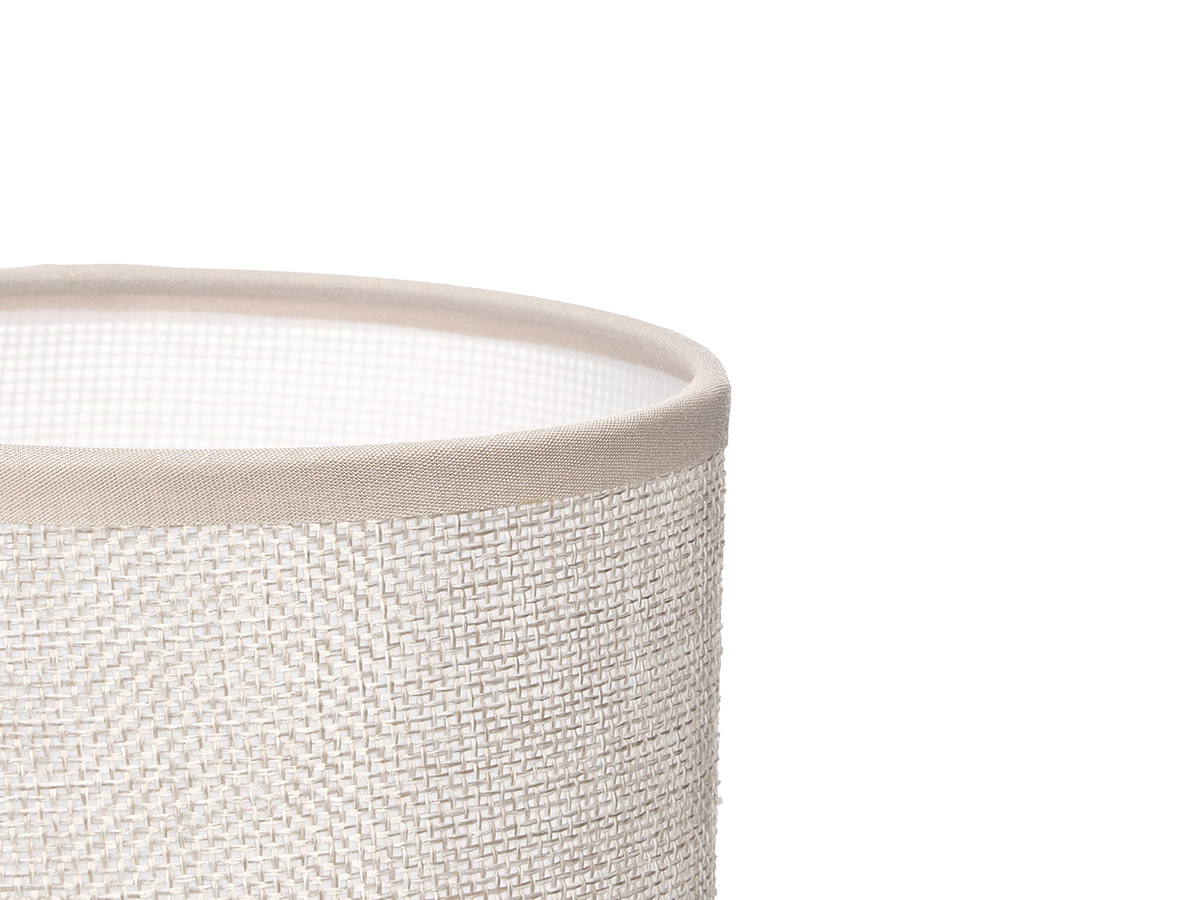 Lampe table a relief cylindrique blanc – Image 5