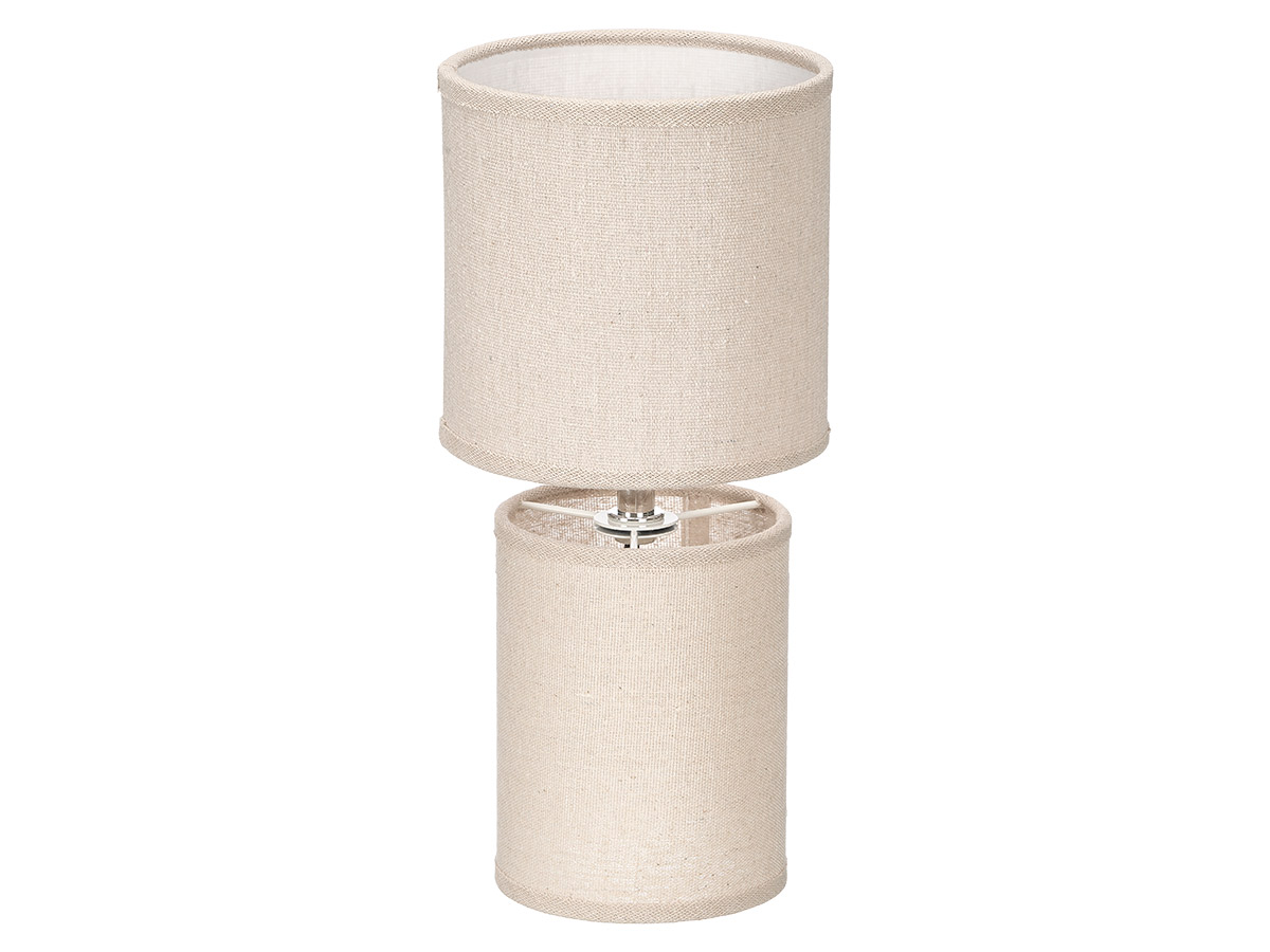 Lampe a poser tissu beige – Image 2