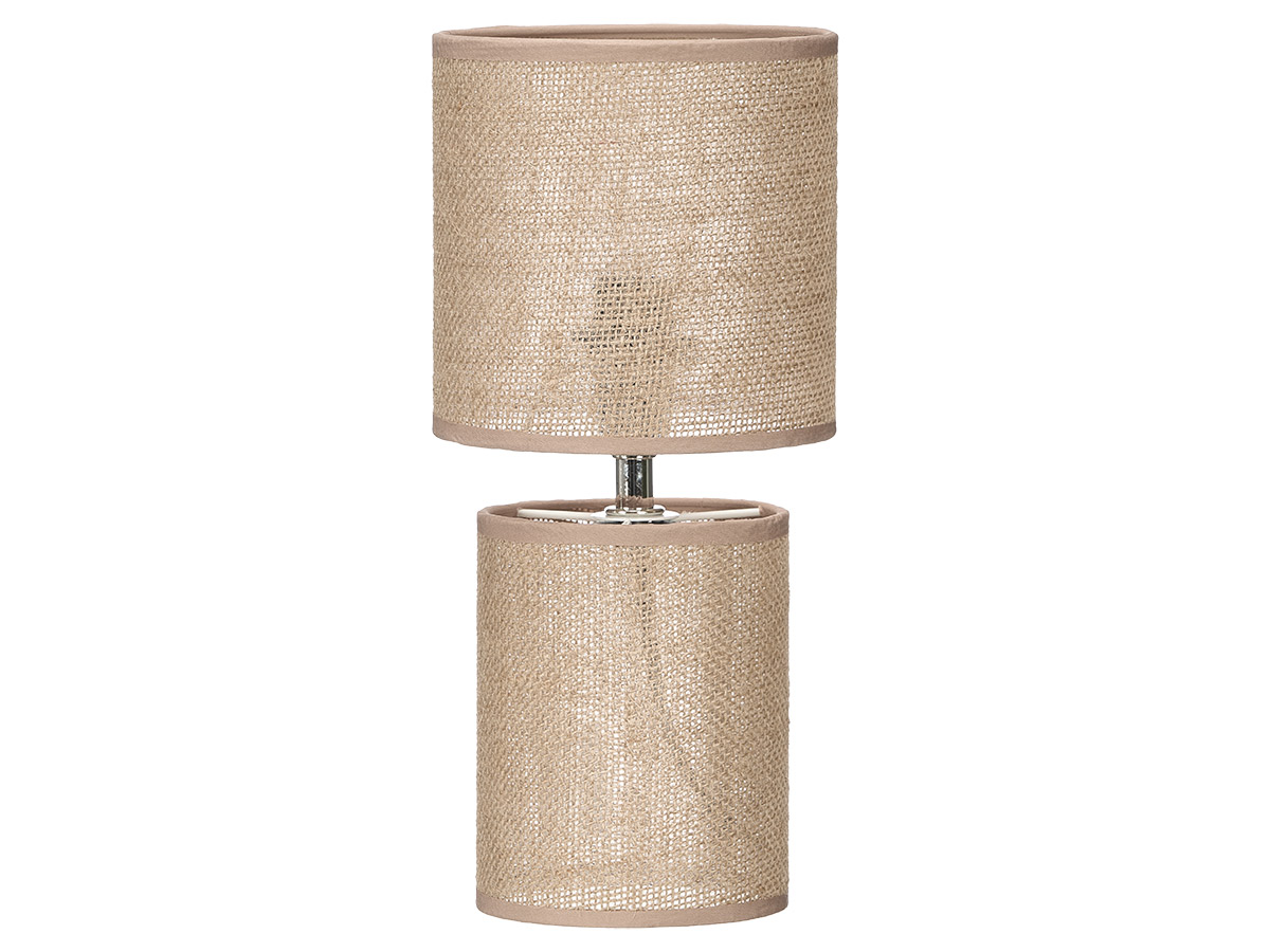 Lampada da tavolo intrecciata naturale - immagine 4