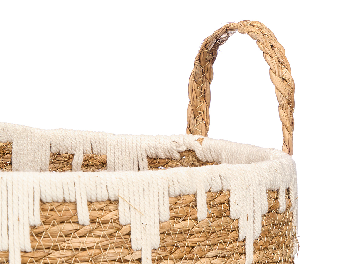 Set 2 maceteros filo blanco - Imagen 2