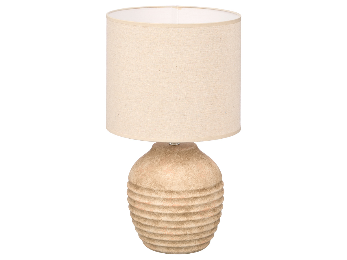 Lampara envejecida redonda rayas horiz 44cm - Imagen 2