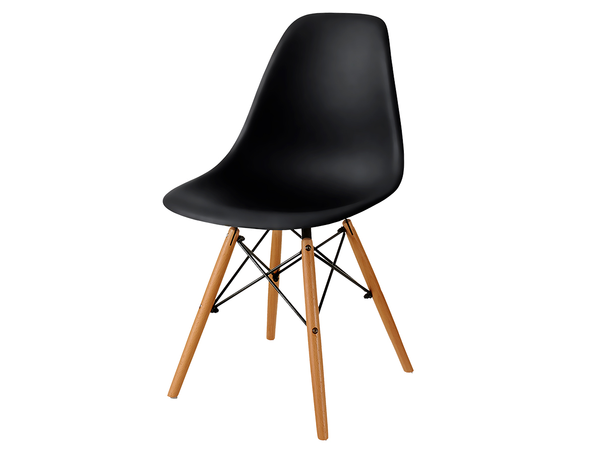 Black design blade chair - Image 2