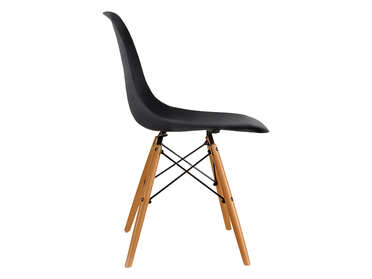 Black design blade chair - Image 3