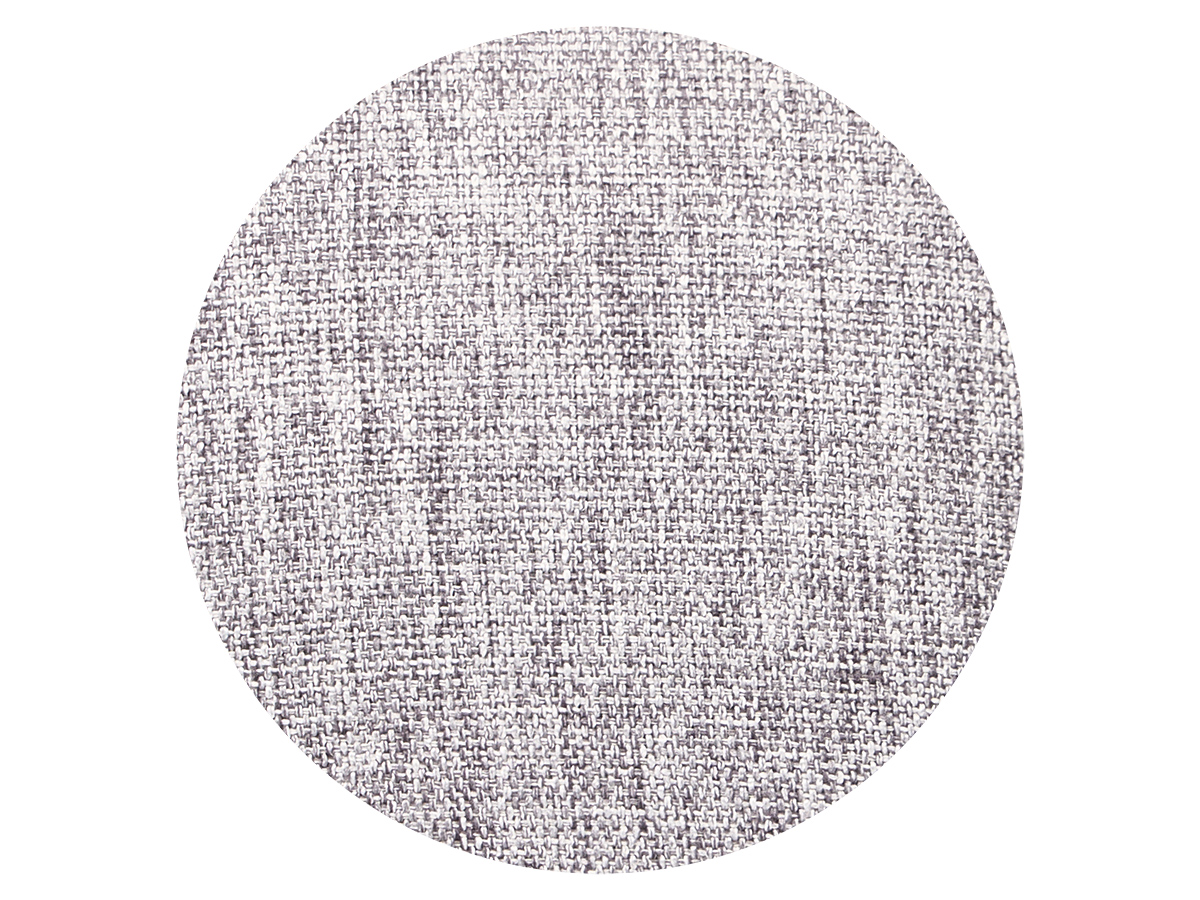 Padded stool backrest gray - Image 3