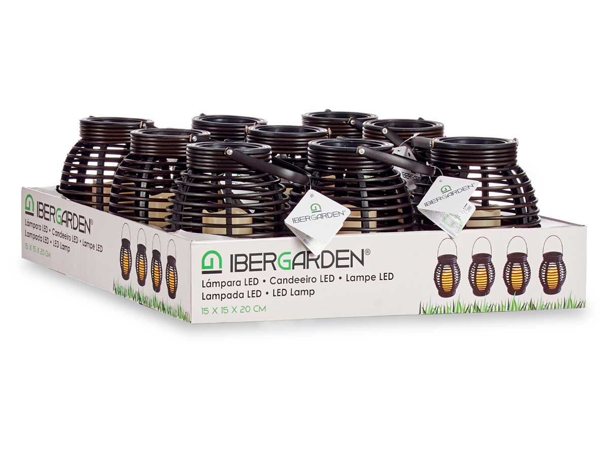 Lanterna vela led com asa 16,5x21 cm - Image 3