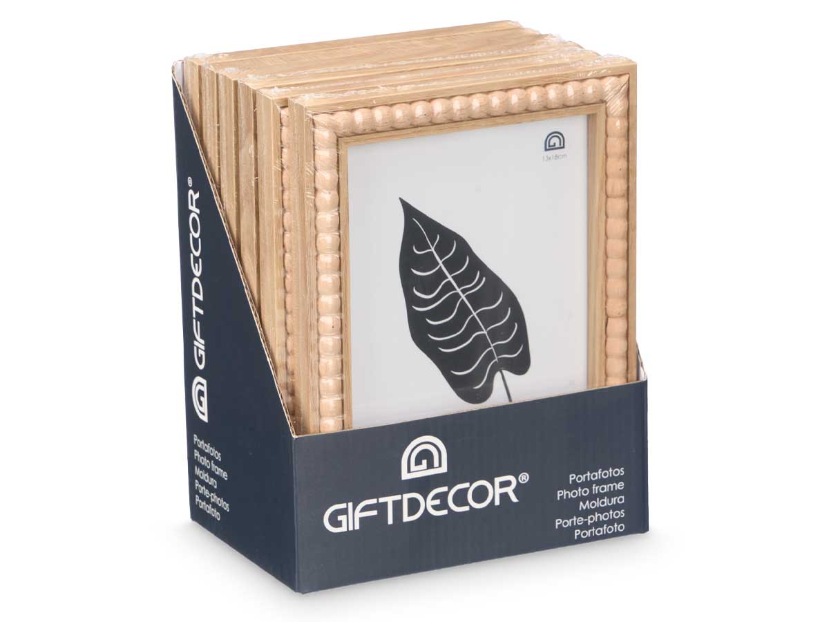 Portafotos natural bolas 13 x 18 cm - Imagen 3