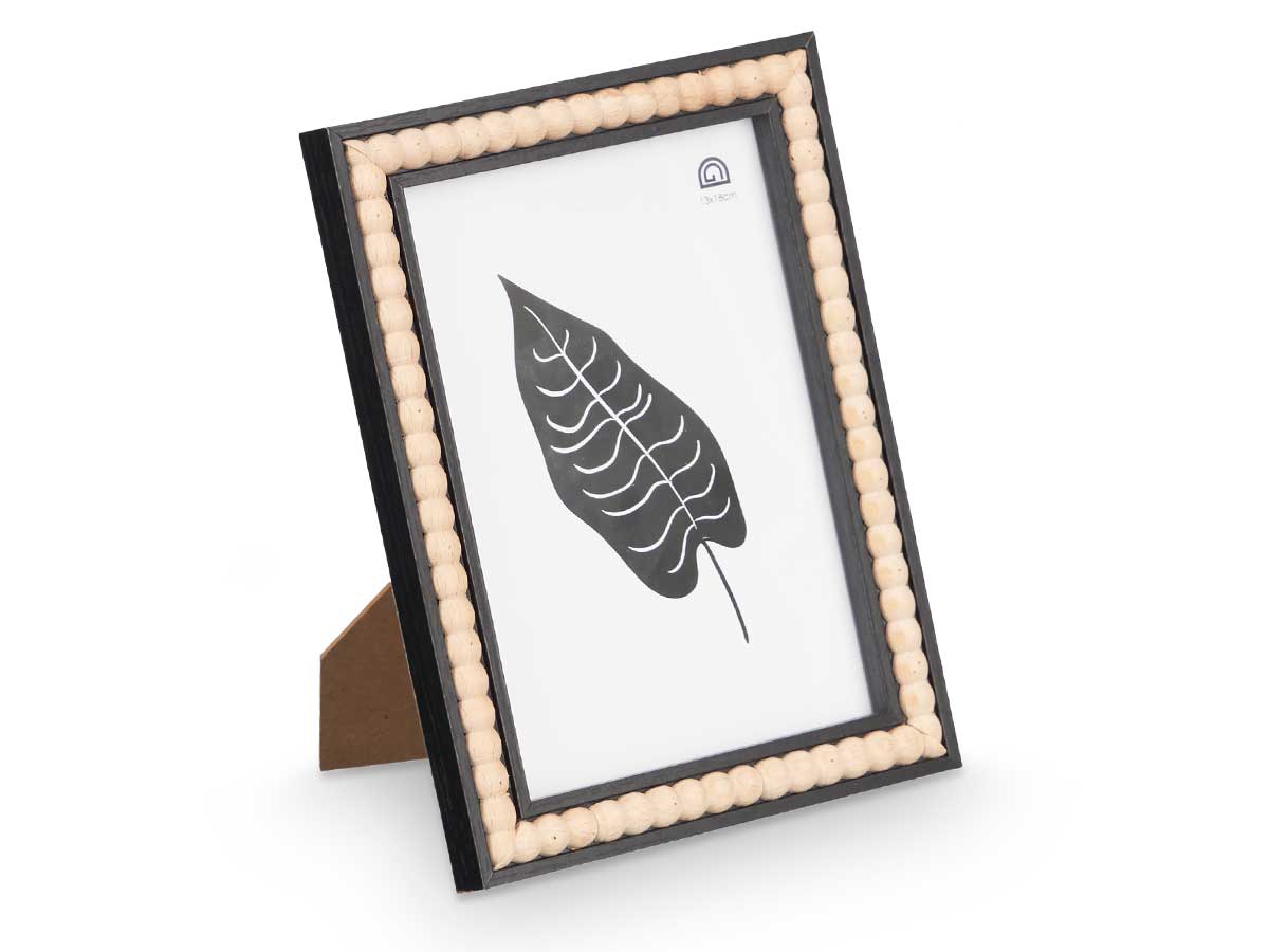 Portafotos negro bolas 13 x 18 cm - Imagen 2