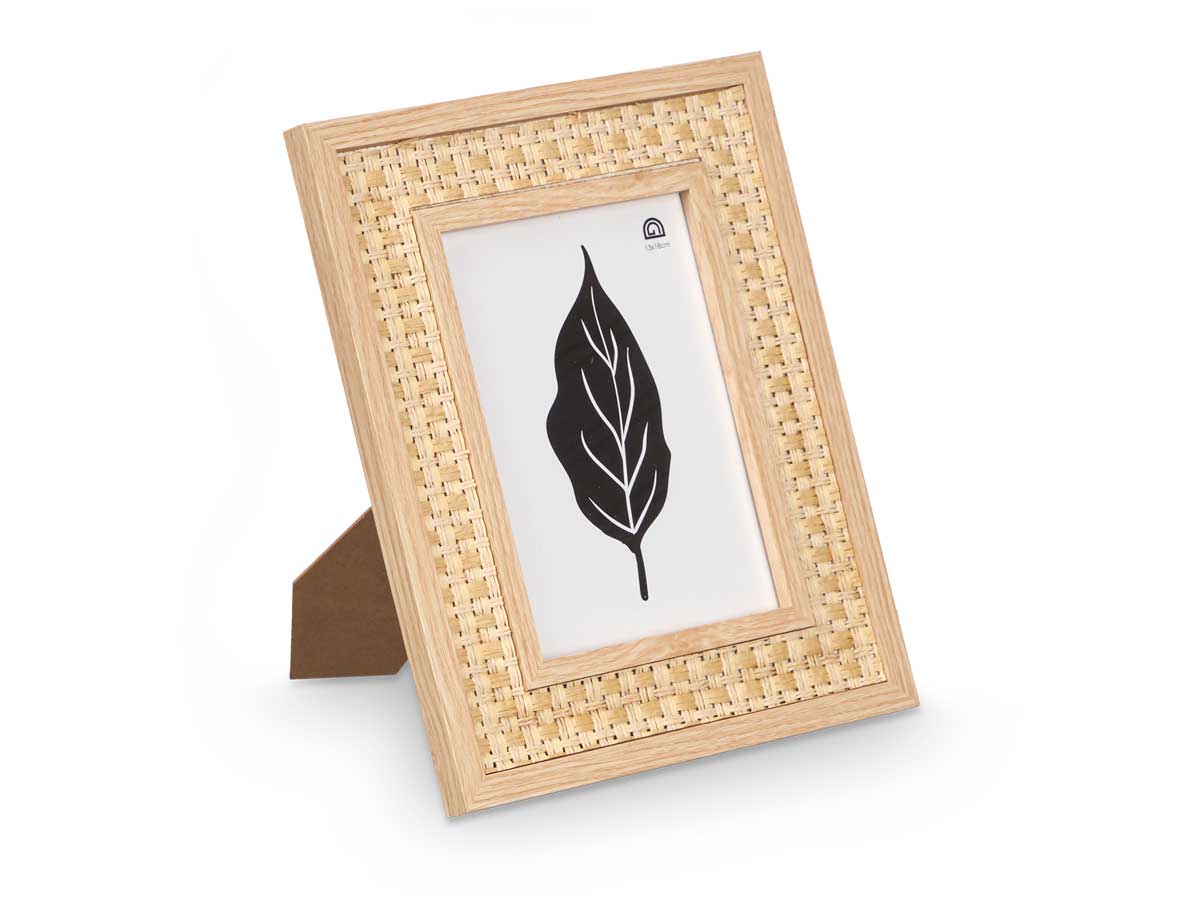 Portafotos natural cuerda 13 x 18 cm - Imagen 2