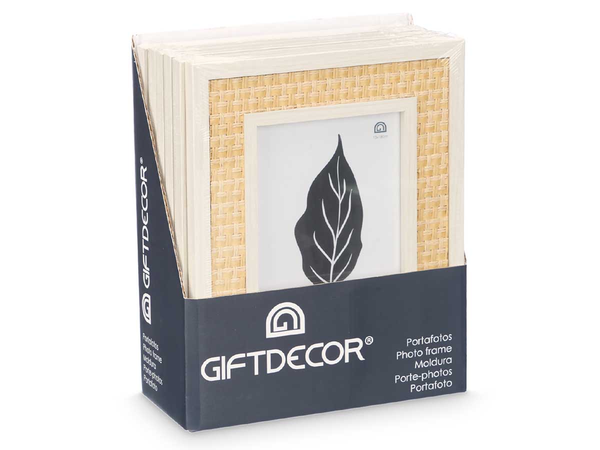 Portafotos natural cuerda 13 x 18 cm - Imagen 3
