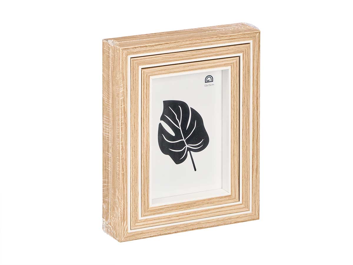 Set 3 portafotos blanco 3 tamaños - Imagen 3