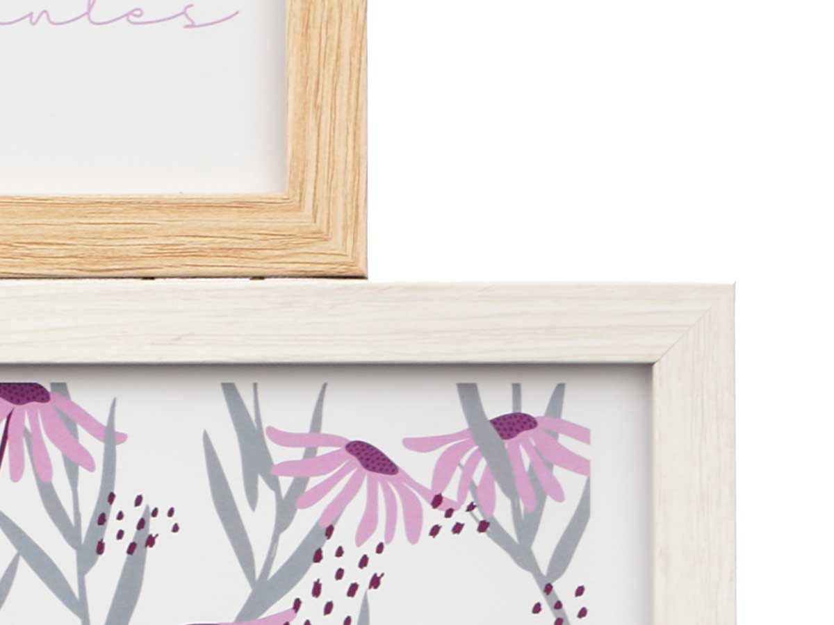 Portafoto multiple 10x10cm y 10x15cm con letrero - Imagen 4