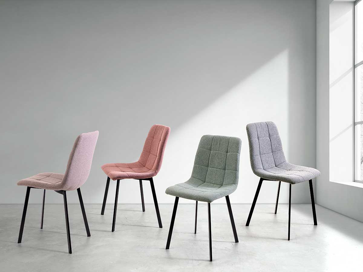 Smart chair black legs pink - Image 5