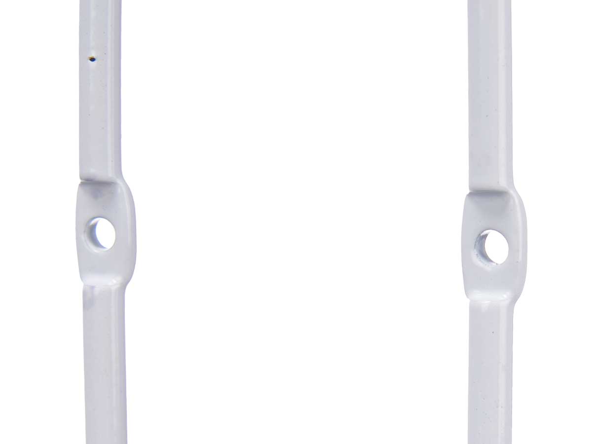 Set 2 perchas aro blanco - Imagen 4