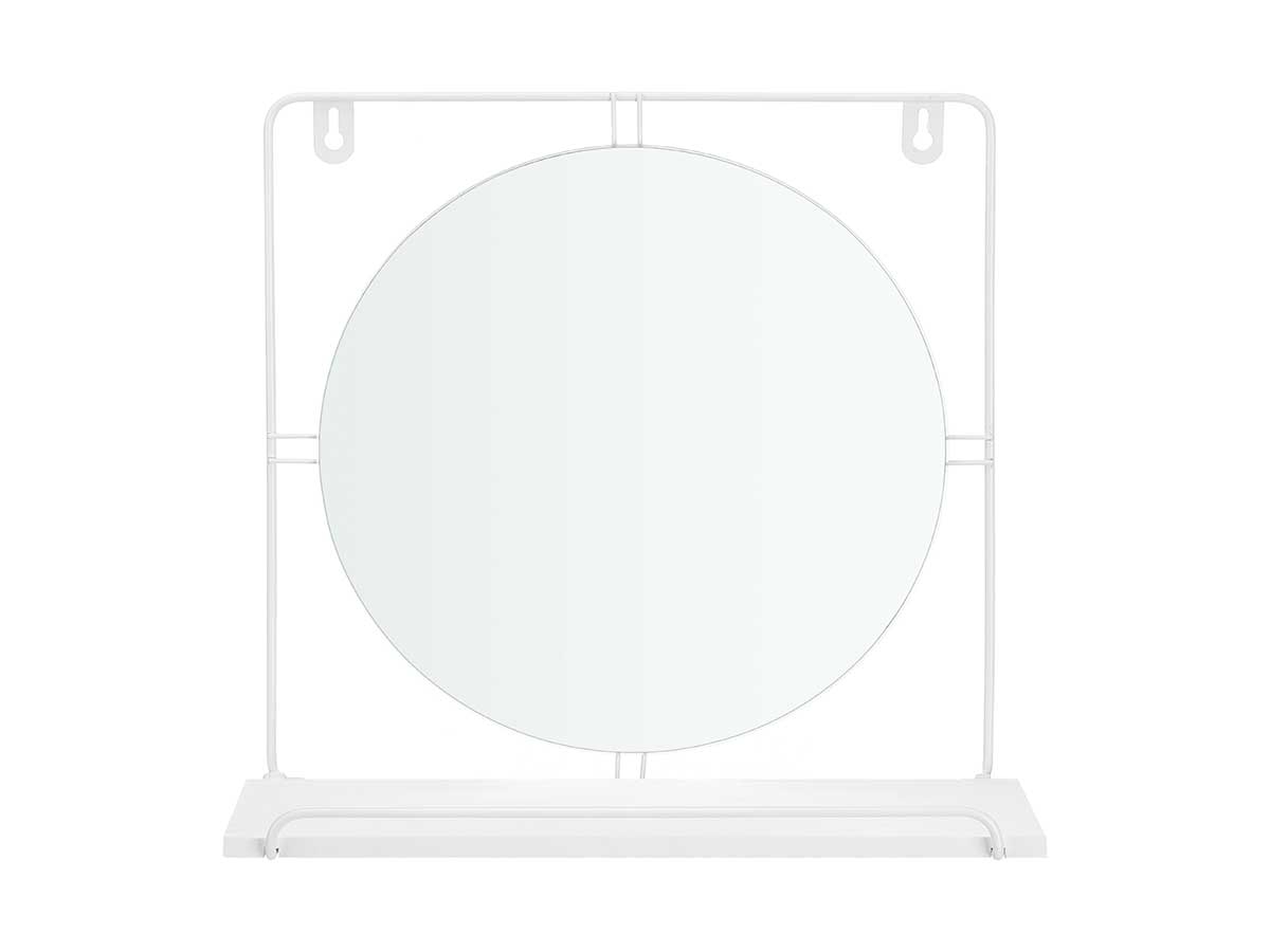 Mensola a muro specchio bianco - immagine 4